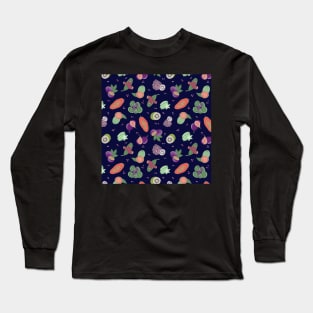 Tropical Fruit Long Sleeve T-Shirt